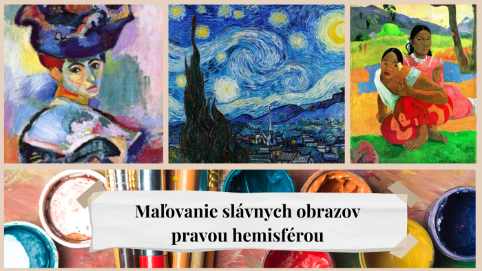 online kurz maľovanie obrazov slávnych umelcov